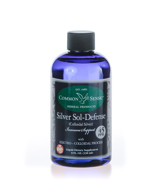 Silver Sol-Defense 45 PPM  | Colloidal Silver Immune Support